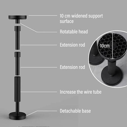 2Pcs Cabinet Lifting Bracket Cabinet Installation Jack Support Hand Work Support Rod`
