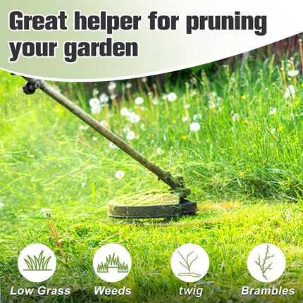 2.4mm Trimmer Line Whipper Snipper Cord Wire Brushcutter Speed Feed Head 4.1in(105x55mm) Mowing Head + 2.4mm Cord(100M)