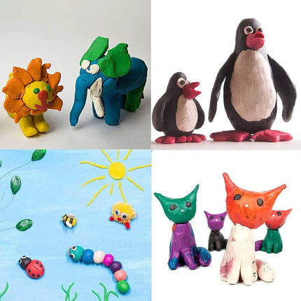 Polymer Clay Kit 46 Blocks Colors Oven Bake Clay Modeling DIY Boys And Girls TOYS Gifts AU