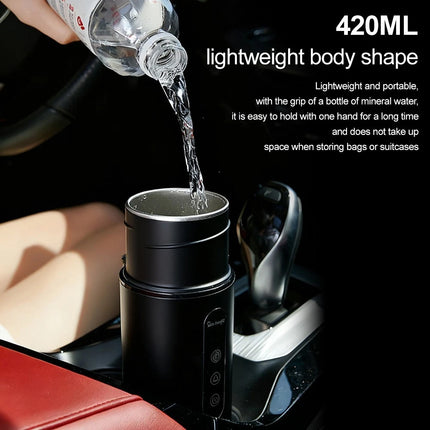 12V/24V Car Travel Water Heating Bottle Electric Travel Mug