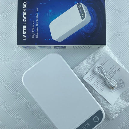 Portable Mobile Phone UV Sterilizer Sanitizer Box Disinfection Case Cleaner USB
