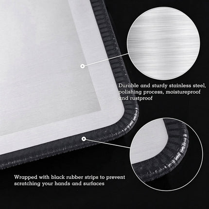 Stainless Steel Anti Splatter Shield Guard, Foldable Splatter Screen for Stove Frying Cooking