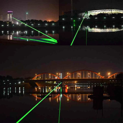 990Miles Rechargeable Green Laser Pointer Pen Astronomy Lazer Star Visible Beam