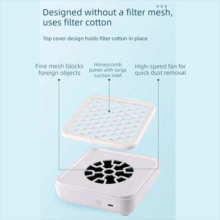 Strong Suction Nail Dust Collector Nail Polish Remover