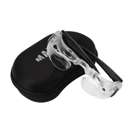 2Pcs Hyperopia Magnifying TV Glasses Adjustable Magnifier Reading Glasses