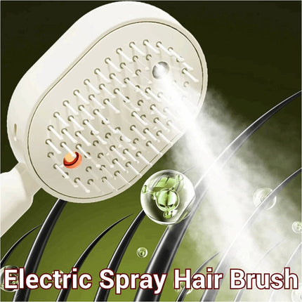 Electric Spray Air Cushion  Comb Self-Cleaning Anti-Tangle Electric Brush