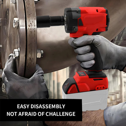 Impact Wrench 1/2" 450Nm Cordless Brushless Power Tool Construction Car Repair