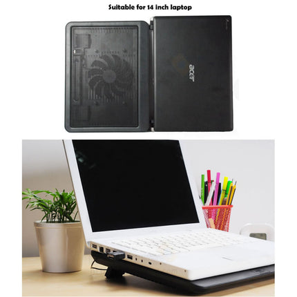 Adjustable Height Laptop Cooling Pad Metal Mesh Heat Dissipation Stand