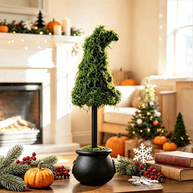 Natural-Looking Christmas decoration tree Halloween Decor