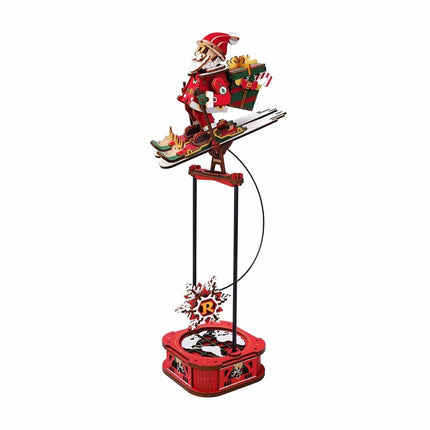Santa on Skis Pendulum Balance Toy 3D Puzzle Model Building Kits Toys