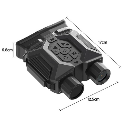 8X Zoom Digital Binoculars 4K Infrared Video Recording Night Vision Goggles AUU