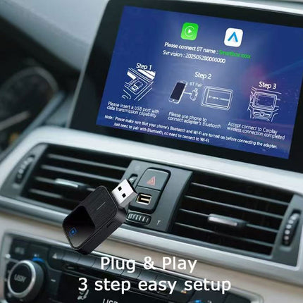 Wireless Carplay Adapter Android Auto USB Car Dongle 2 in 1 Mini Auto Navigation