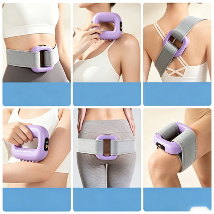 Full-Body Fascia Ring Exercise Vibration Fitness Massager Adjustable Massager
