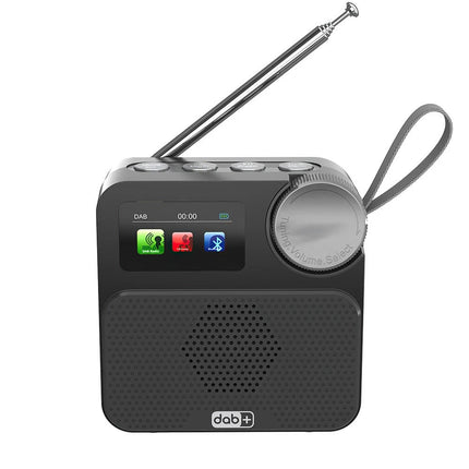 Portable Digital DAB+FM Radio & Bluetooth 5.3 Broadcasting Player Rechargeable