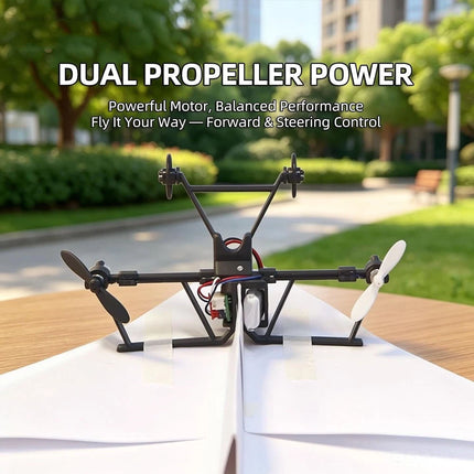 RC Paper Aircraft Kit Electronic DIY Paper Aircraft Fly For  Adults Gift AU