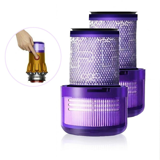2PCS HEPA Filter Replacement for Dyson V12 Cordless Vacuum Detect Slim Absolute Motorhead