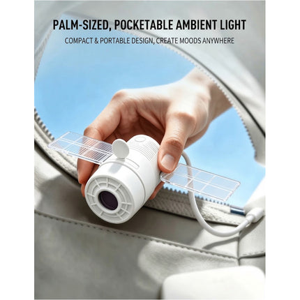 2in1 Plug and Play HD Star Projector Night Light Christmas 360° Rotate