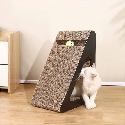 Cat Scratcher Scratching Board Corrugated Cardboard Scratch Bed Toy Pad Mat Medium