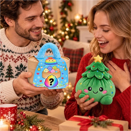 Christmas tree dumplings Dumpling Ploofs Rainbow Plush Edition with Steamer