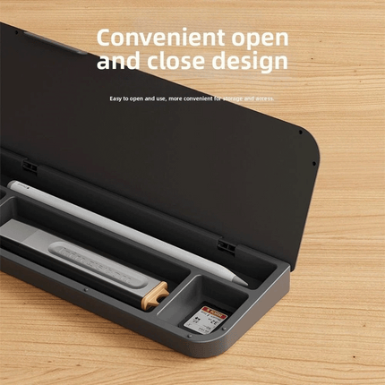 Ergonomic Mechanical Keyboard Wrist Rest with Cleaning Kit Storage Box