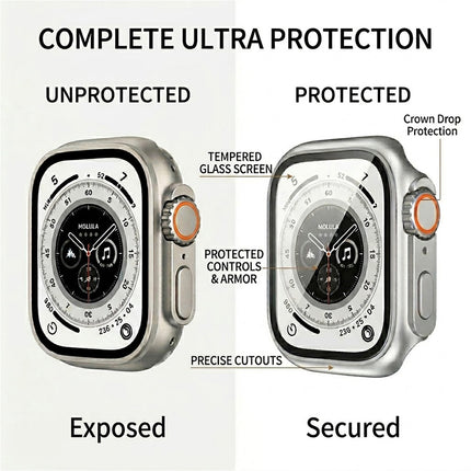 For Apple Watch Case Cover Screen Protector to Ultra Model iWatch Series 11 SE