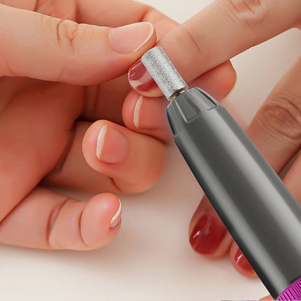 2-in-1 Electric Nail Drill & UV Curing Lamp Nail Polishing Grinder and Gel Drying Tool
