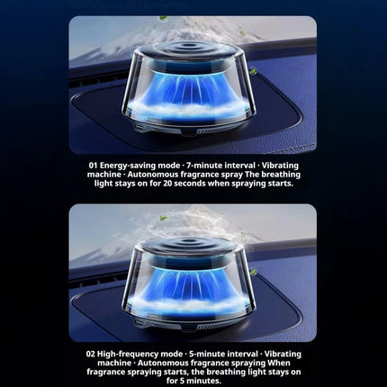 Car Diffuser Air Freshener LED Cloud Mist Smart Car Fragrance Air Freshener