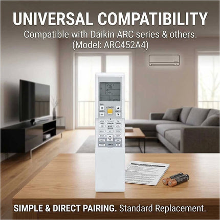 All-in-One Universal Replacement AC Remote Control for Daikin Air Conditioner
