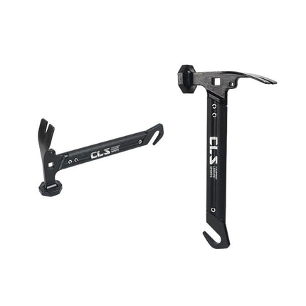 Tent Stake Peg Mallet Remover Puller Driver Outdoor Hammer, Camping Tool Black