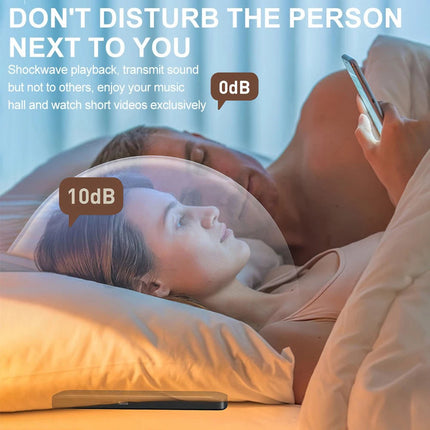 Pillow Speaker Bone Conduction Stereo Bluetooth Sleep Headphones Deep Sleeping