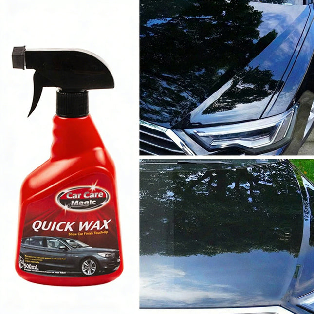 500ml Quick Coat Wax Liquid Car Polish Auto Spray Renewal Car Care Safe Paint