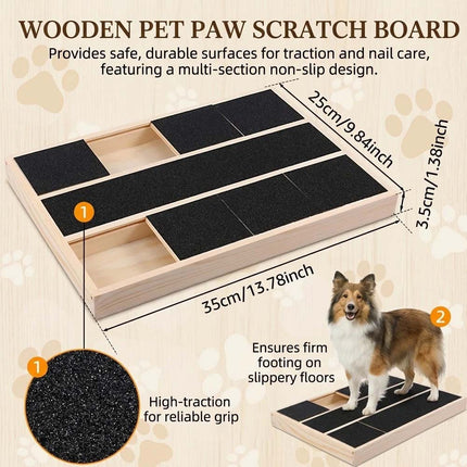 File Mat Scratch Board Pet Nail Care Grind Nails Food Box Dog Scratching Pad