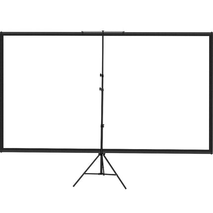 Projector Screen Tripod 100" Portable Movie Screeen Stand 4K Home Cinema