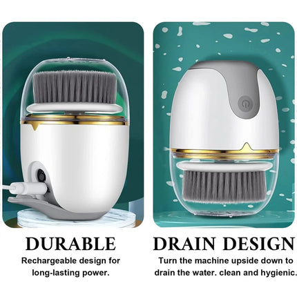 Waterproof Silicone Face Cleansing Brush Massager