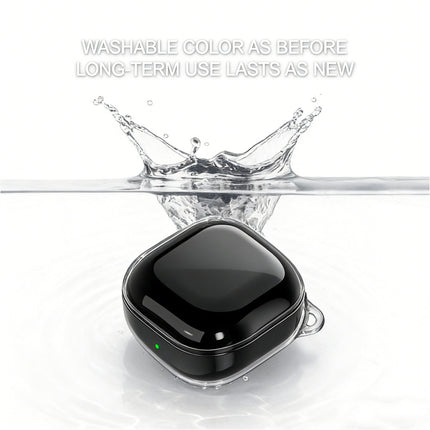 2 Pcs Silicone Protective Cover Case Clear Samsung Galaxy Buds 2 Live Pro Earbuds With