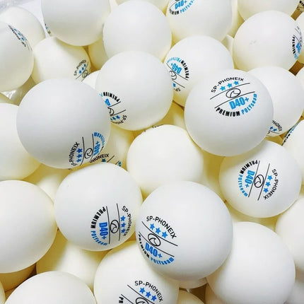 50Pcs 3 Star Table Tennis ABS Plastic Balls PingPong Balls Seamless Design White