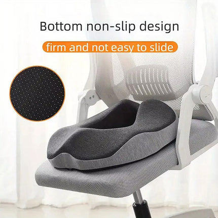 Memory Foam Seat Cushion Breathable Comfort Pad Sedentary Office Chair Support