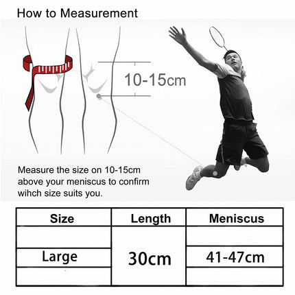 Adjustable Double Metal and Hinged Knee Brace Support Protection Arthritis Sport L