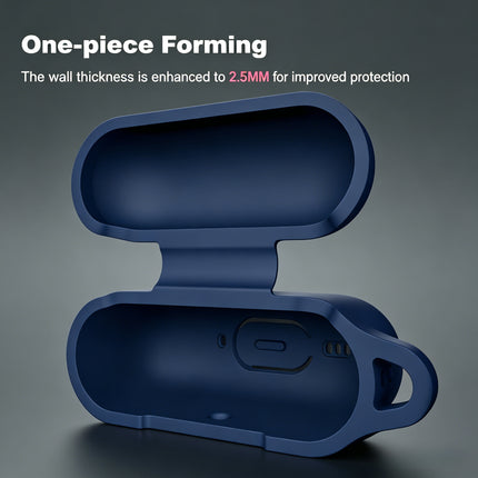 Airpods Pro 2nd Generation Case Protective Cover With Hook Midnight Blue