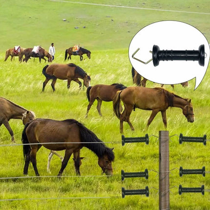10pcs Electric Fence Gate Handle Pasture Good Insulation For Animal Husbandry