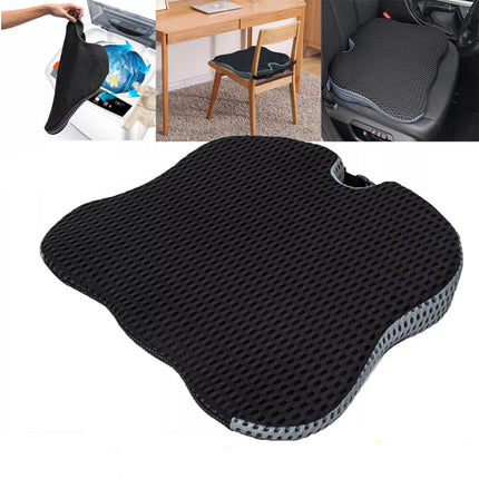 Universal Memory Foam Car Seat Cushion Driver Breathable Wedge Thicken Pad Mat