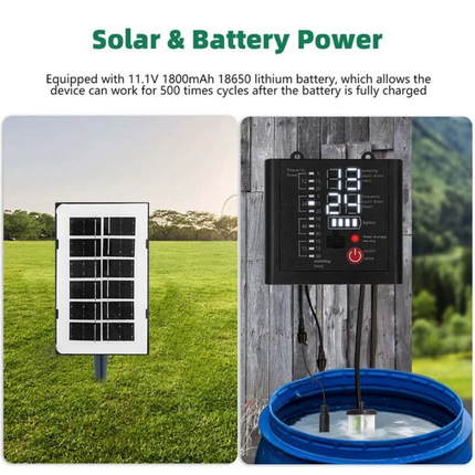 Solar Automatic Irrigation System IP67Waterproof For Landscape Yard Patio Garden