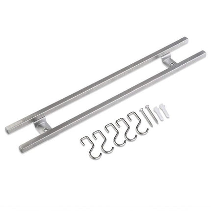 Stainless Steel Magnetic Knife Holder Wall Strip Kitchen Utensils Storage Rack