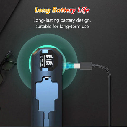 Wireless BBQ Thermometer Bluetooth Food Probe Kitchen Temperature Meat Grilling