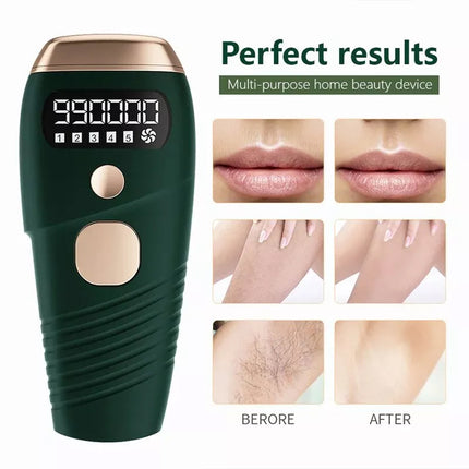 990,000 Laser IPL Permanent Hair Removal Machine Face Body Skin Painless Epilator Beauty Green