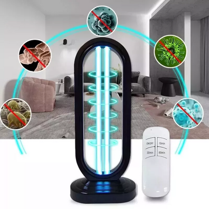 Large UVC UV Light Ozone Sterilize Germicidal Lamp Home Disinfection