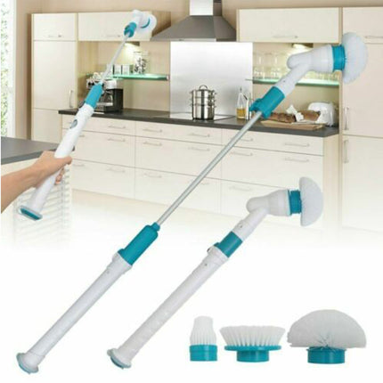 Electric Spin Scrubber Turbo Scrub Cleaning Brush Cordless Chargeable Bathroom