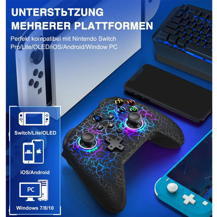 Wireless Switch Pro For Nintendo Switch/Lite/OLED,PC Controller Joystick Gamepad
