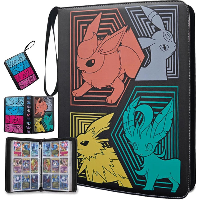 Trading Cards Album Folder Pockets Card Binder Holder for Pokemon Card