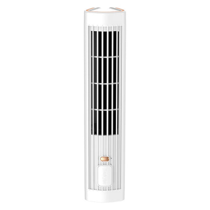 Portable Cooling Ace with 3 Speeds Air Conditioner Fans Tower Fan Desk Quiet White